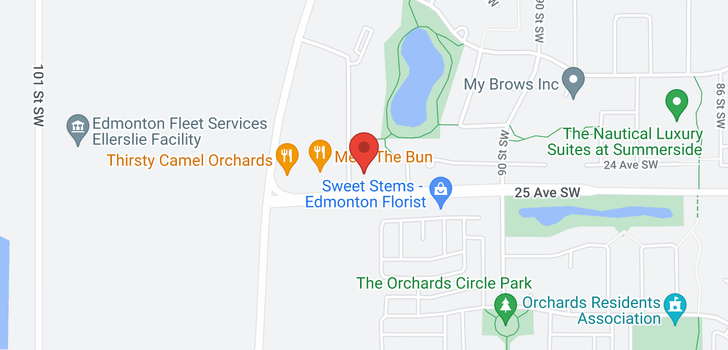 map of 2439 90B ST SW SW